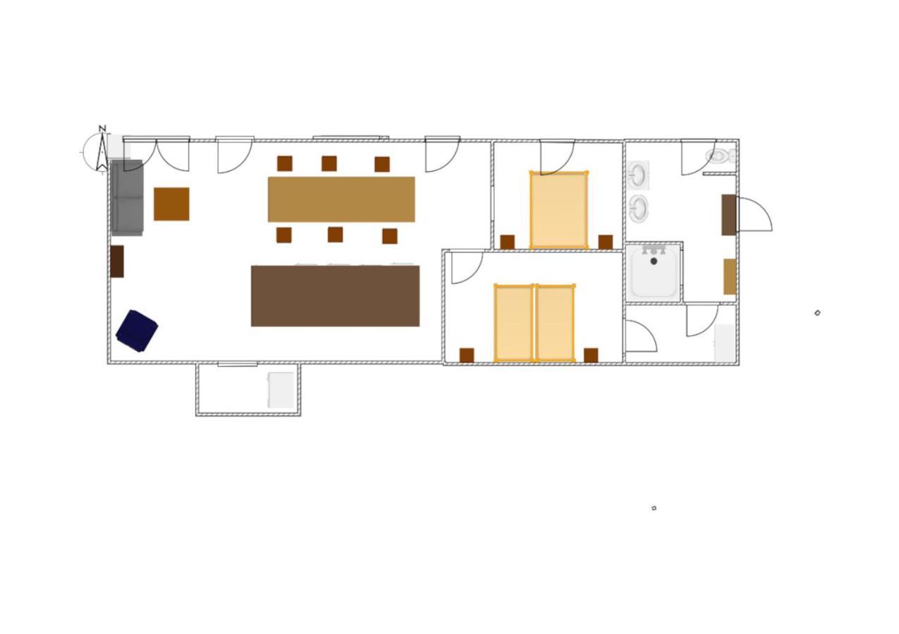 Ferienwohnung Grafenland Dersum Bagian luar foto